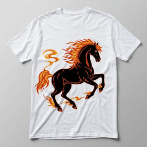 Белая новогодняя футболка 2026