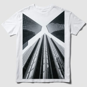 Футболки с принтом здания