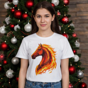 Встретить новый 2026 год с символом огненной лошади