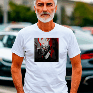 аниме футболки белые